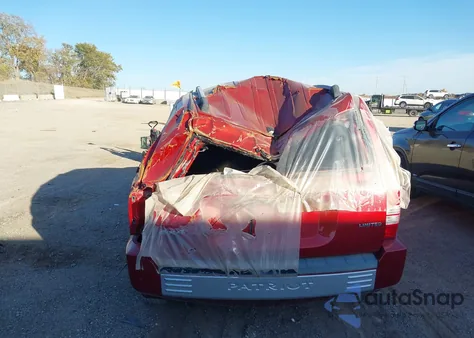 2008 Jeep Patriot Limited z USA, uszkodzony, nr VIN 1J8FF48W78D639563